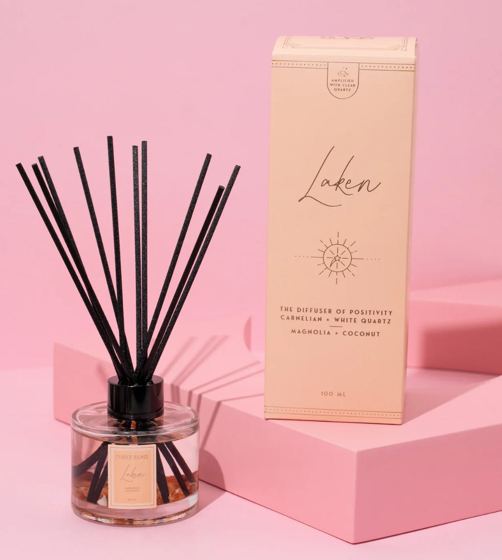 LAKEN | 100ML DIFFUSER OF POSITIVITY | MAGNOLIA + COCONUT